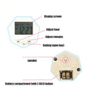 TF141 7-Cell Night Lighting Electronic Pill Box Portable Timing Reminder Pill Box, Size: 11x2.5cm(Blue)