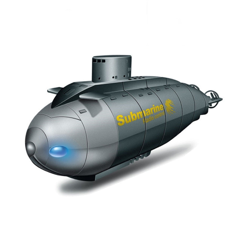 Children 2.4G Electric Six-Way Mini Submarine Model Boy Playing In Water Remote Control Boat Nuclear Submarine(Black)