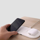 KT-W50A8 3 in 1 10W Multi-Function Bracket Wireless Charger for iPhones / iWatch / AirPods
