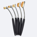 10 PCS / Set Toothbrush Makeup Brush Foundation Brushes Beauty Tools(Silver)