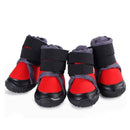 Pet Shoes Small Medium & Large Dogs Outdoor Sports Climbing Non-Slip Shoes, Size: 70(Red)