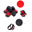 Pet Shoes Small Medium & Large Dogs Outdoor Sports Climbing Non-Slip Shoes, Size: 70(Orange)