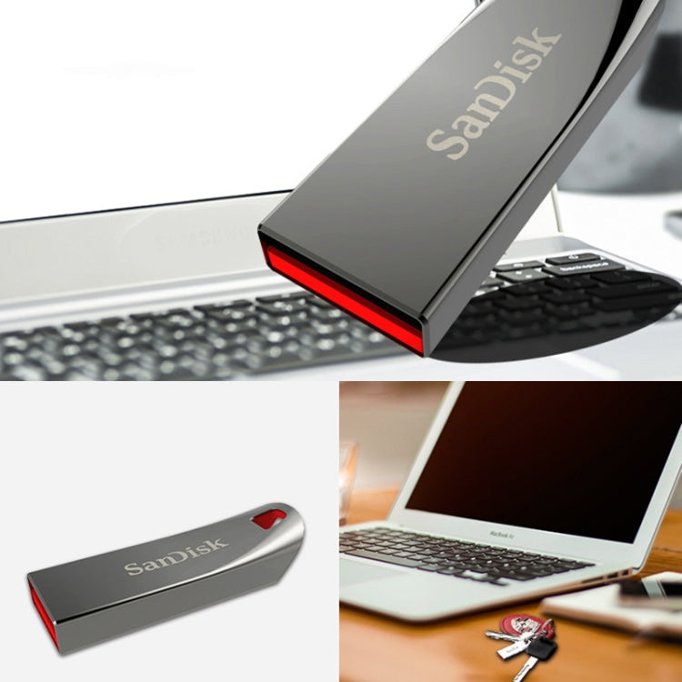 SanDisk CZ71 USB 2.0 Car Mini Metal Flash Drive U Disk, Capacity: 32GB