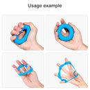 TF122 2 PCS 2 in 1 Silicone Grip Ring + Grip Device Set(Green)