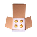 4 PCS / Set Motorcycle Modified Crown Engine Screw Decorative Cover For Harley 750 / 883 / 1200 / 72 / X48(Gold)