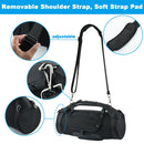Portable Single-Shoulder Strap Speaker Storage Bag Accessories for JBL Boombox Storage Bag(Black)
