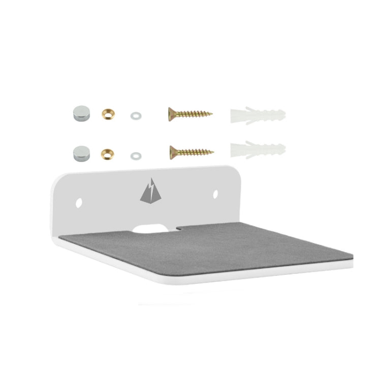 Bluetooth Speaker Wall Storage Bracket Bedside Speaker Phone Charging Bracket(White)