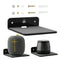 Bluetooth Speaker Wall Storage Bracket Bedside Speaker Phone Charging Bracket(Black)