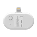 K8 Automatic Infrared Mobile Phone Smart Thermometer Non-Contact Human Body Thermometer, Specification: Type-C Head(White)