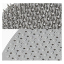 2 PCS Multifunctional Silicone Cleaning Brush Non-Oily Kitchen Cleaning Scouring Pad(Honey Bud Red)