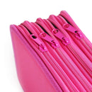 Solid Color Square Four-Layer Pencil Case Sketch Colorful Pencil Case With 72 Holes(Black)