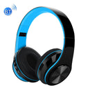 FG-69 Bluetooth Wireless Headset Subwoofer Mobile Computer Headset(Blue)