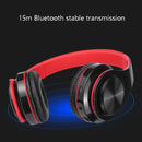 FG-69 Bluetooth Wireless Headset Subwoofer Mobile Computer Headset(Red)