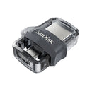 SanDisk SDDD3 High Speed Android Phone Computer USB 3.0 + Micro USB OTG USB Flash Drive, Capacity: 32GB