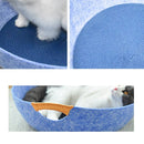Four Seasons Universal Felt Nest For Pets Cat Bed Pet Supplies(Gray)