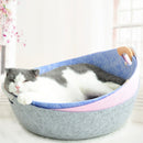 Four Seasons Universal Felt Nest For Pets Cat Bed Pet Supplies(Pink)