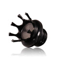 Motorcycle CNC Aluminum Alloy Crown Fuel Tank Cap Suitable For Harley 883 / XL / 1200 / 48 / 72(Black)