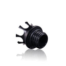 Motorcycle CNC Aluminum Alloy Crown Fuel Tank Cap Suitable For Harley 883 / XL / 1200 / 48 / 72(Black)