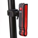 LD51 USB Rechargeable Bicycle Laser Tail Light Night Riding LED Warning Light Outdoor Riding Equipment(Red Light)