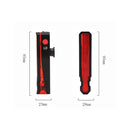 LD51 USB Rechargeable Bicycle Laser Tail Light Night Riding LED Warning Light Outdoor Riding Equipment(Red Light)