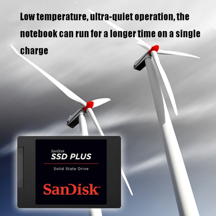 SanDisk SDSSDA 2.5 inch Notebook SATA3 Desktop Computer Solid State Drive, Capacity: 480GB