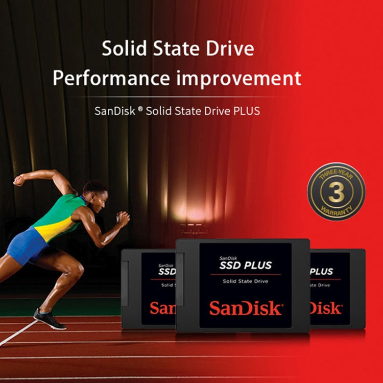 SanDisk SDSSDA 2.5 inch Notebook SATA3 Desktop Computer Solid State Drive, Capacity: 480GB
