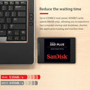 SanDisk SDSSDA 2.5 inch Notebook SATA3 Desktop Computer Solid State Drive, Capacity: 480GB