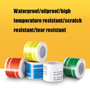 Network Cable Knife Type T-Type Double-Row Cable Thermal Paper Label Printing Paper For NIIMBOT B3(Yellow)