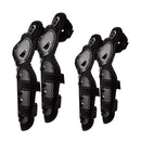 SULAITE Motorcycle Riding Protective Gear Four Seasons Anti-Fall Warm Windshield Rider Equipment, Knee Pads+Elbow Pads