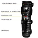 SULAITE Motorcycle Riding Protective Gear Four Seasons Anti-Fall Warm Windshield Rider Equipment, Knee Pads+Elbow Pads