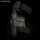 SULAITE Motorcycle Protector Rider Wind Warmth Protective Gear Riding Equipment, Colour: Black Knee Pads