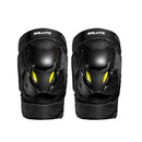 SULAITE Motorcycle Protector Rider Wind Warmth Protective Gear Riding Equipment, Colour: Black Knee Pad+Elbow Pad