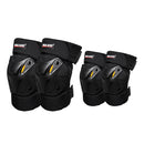 SULAITE Motorcycle Riding Equipment Protective Gear Off-Road Riding Anti-Fall Protector, Specification: Knee Pads+Elbow Pad