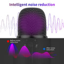 BM-86 USB Condenser Microphone Voice Recording Computer Microphone Live Broadcast Equipment Set, Specification: Standard