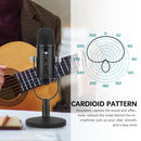 BM-86 USB Condenser Microphone Voice Recording Computer Microphone Live Broadcast Equipment Set, Specification: Standard