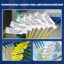Communication Room Switch Mobile Telecommunications Network Cable Label Paper For NIIMBOT D11/D61 Printers(White)