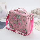 252 Holes Art Sketching Brush Colorful Lead Storage Large Capacity Portable Pencil Case(Pink)