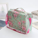 252 Holes Art Sketching Brush Colorful Lead Storage Large Capacity Portable Pencil Case(Green )