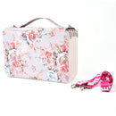 252 Holes Art Sketching Brush Colorful Lead Storage Large Capacity Portable Pencil Case(Beige)