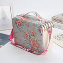 252 Holes Art Sketching Brush Colorful Lead Storage Large Capacity Portable Pencil Case(Beige)
