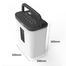 Deli 9939 Office Automatic Mini Paper Shredder Home Desktop Convenient Electric Paper Shredder CN Plug