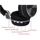 FG-66 Subwoofer Wireless Bluetooth Headset Support TF Card & FM Radio(Golden)