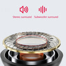 FG-66 Subwoofer Wireless Bluetooth Headset Support TF Card & FM Radio(Golden)