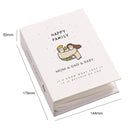 3 PCS 6 Inch 100 Sheets Photo Album 4D Interstitial Album(Quiet Time-1)