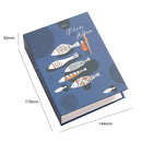 3 PCS 6 Inch 100 Sheets Photo Album 4D Interstitial Album(Fossil Fish 9201-5)