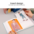 3 PCS 6 Inch 100 Sheets Photo Album 4D Interstitial Album(Voyager-14)