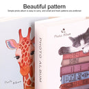 3 PCS 6 Inch 100 Sheets Photo Album 4D Interstitial Album(Eat Melon cat 9201-5)
