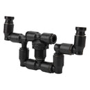MS-PT03 Rainforest Tank Landscaping Climbing Pet Feeding Box Mini Spray Double-Head Atomization Cooling Nozzle