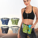 Outdoor Running Sports Nylon Waist Bag Cycling Mountaineering Water Bottle Bag(Green)