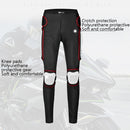 SULAITE Motorcycle Cross-Country Riding Trousers Protective Hip Pants, Specification: M(Black)